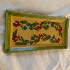 Terre e Provence pottery spoon rest